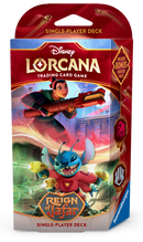 Disney Lorcana: Reign of Jafar - Starter Deck: Mulan and Stitch-Collectible Trading Cards-Ashdown Gaming