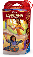 Disney Lorcana: Reign of Jafar - Starter Deck: Tiana and Bruno-Collectible Trading Cards-Ashdown Gaming