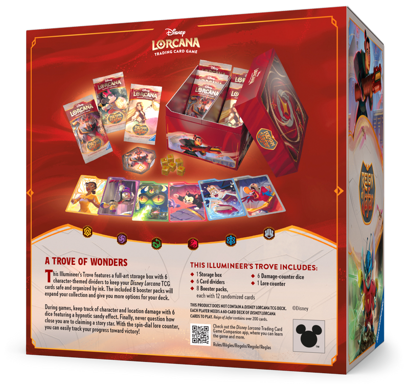 Disney Lorcana: Reign of Jafar - Illumineers Trove-Collectible Trading Cards-Ashdown Gaming