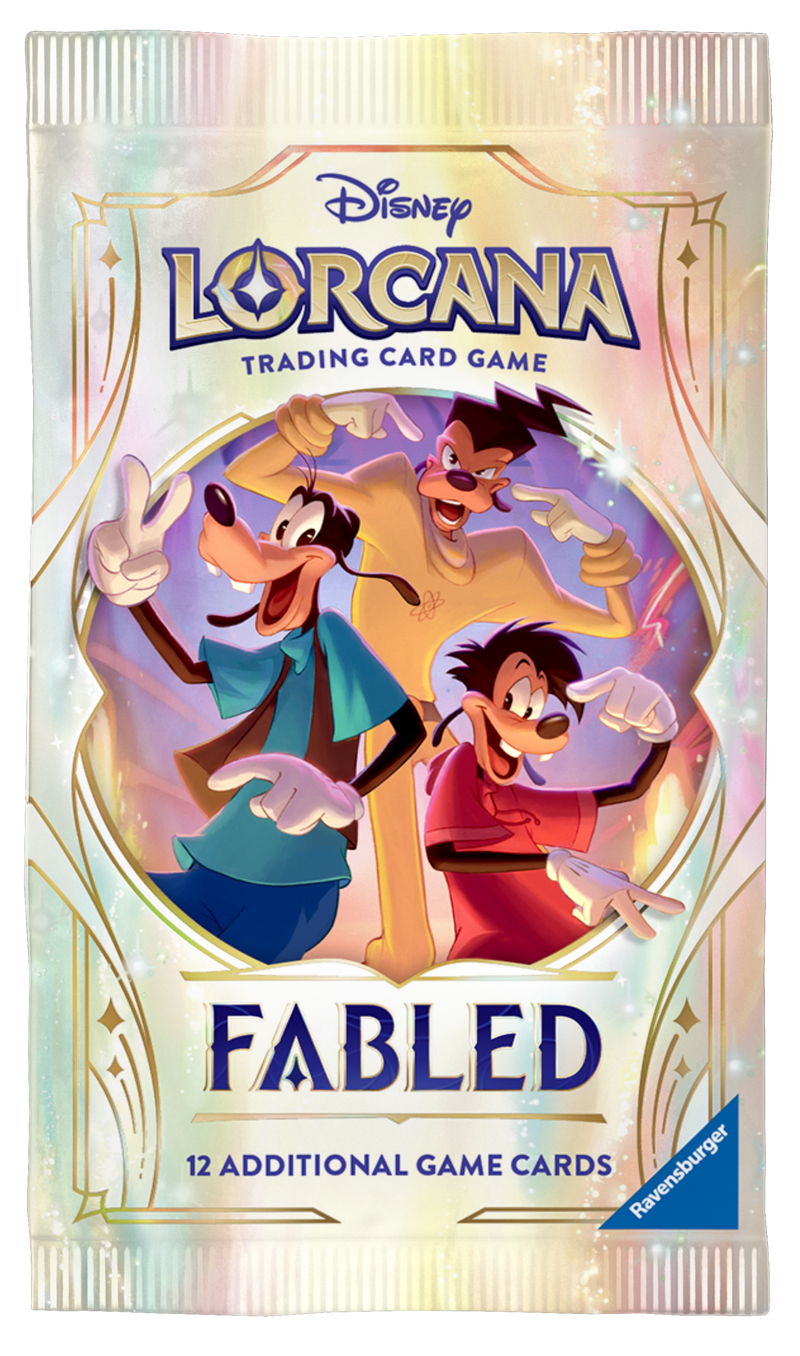 Disney Lorcana: Fabled - Booster Pack-Collectible Trading Cards-Ashdown Gaming