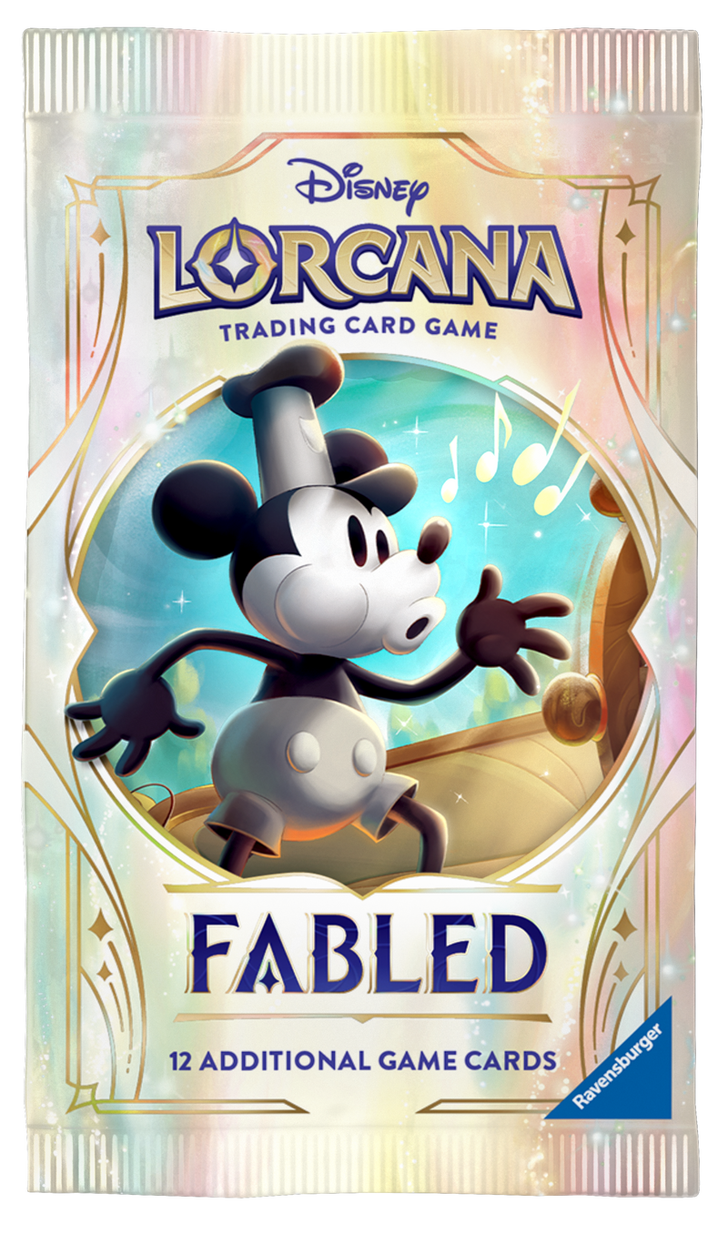 Disney Lorcana: Fabled - Booster Pack-Collectible Trading Cards-Ashdown Gaming