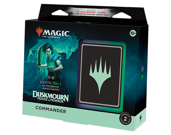 Magic the Gathering - Duskmourn House of Horror: Commander Deck - Death Toll-Cards-Ashdown Gaming