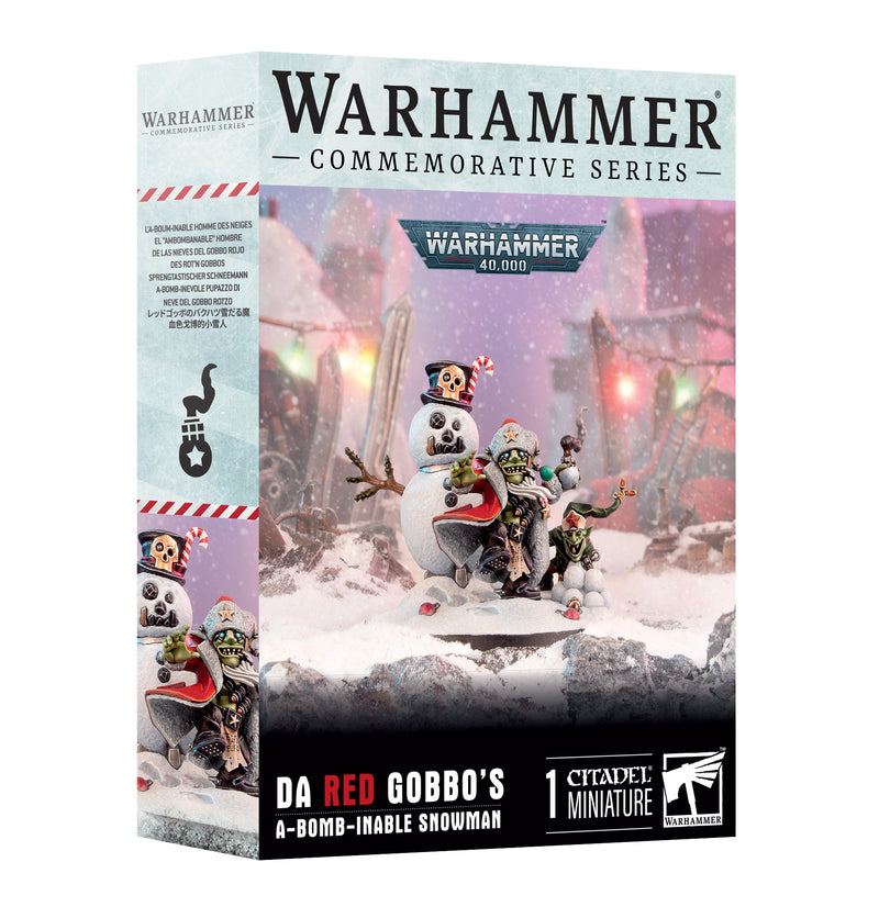 Christmas Promo - Da Red Gobbo's A-bomb-inable Snowman-Boxed Set-Ashdown Gaming