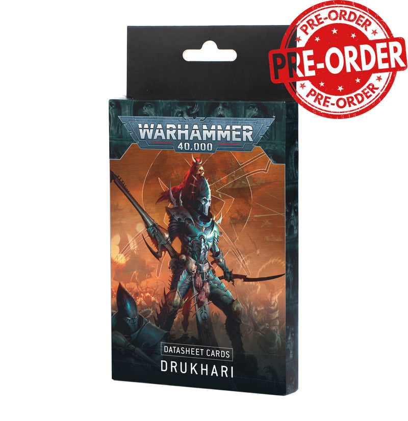 Drukhari - Datacards-Boxed Set-Ashdown Gaming