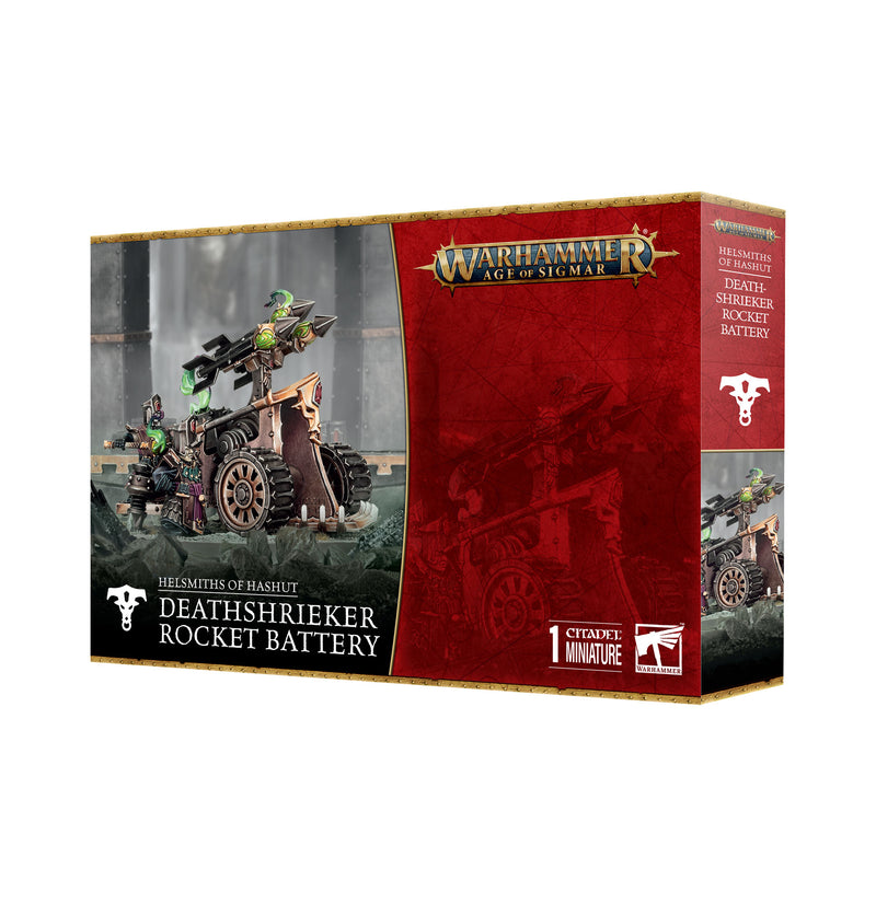 Helsmiths of Hashut - Deathshrieker Rocket Battery-Boxed Set-Ashdown Gaming