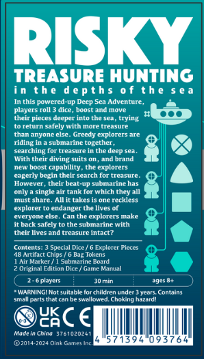 Deep Sea Adventurre Boost-Board Game-Ashdown Gaming