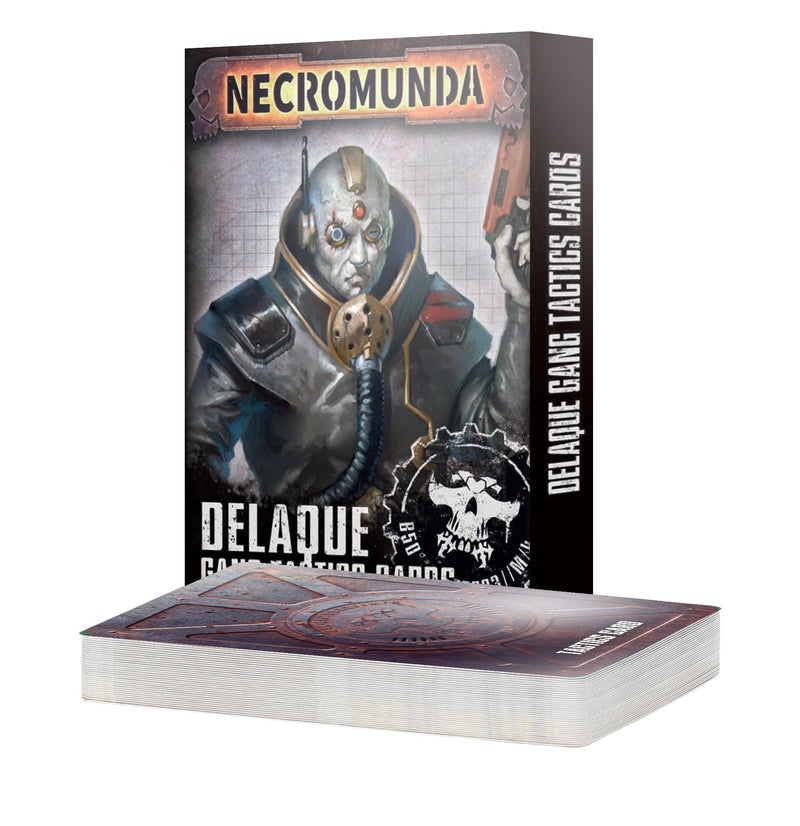 Necromunda - Delaque Gang Tactics Cards-Boxed Set-Ashdown Gaming