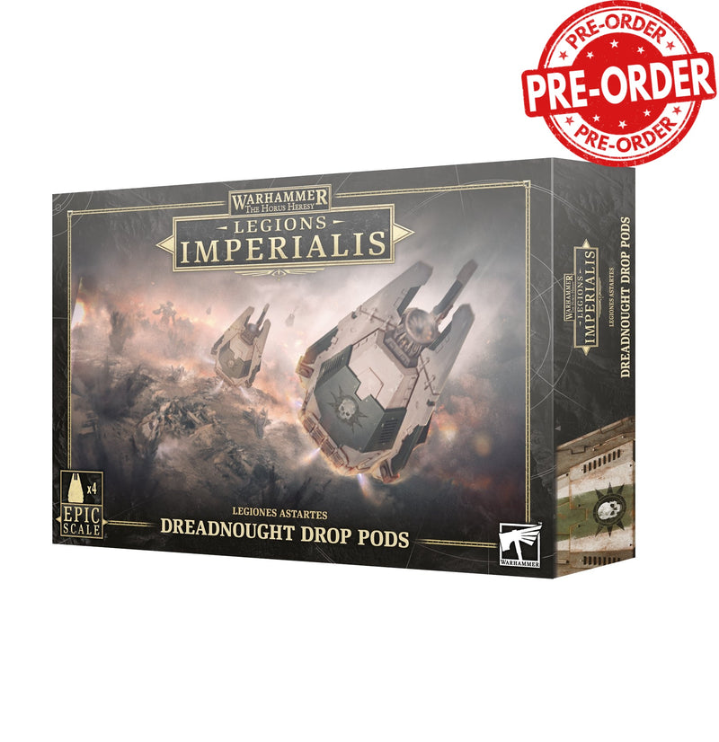 Legions Imperialis - Dreadnough Drop Pods-Ashdown Gaming