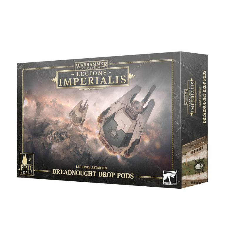 Legions Imperialis - Dreadnough Drop Pods-Ashdown Gaming
