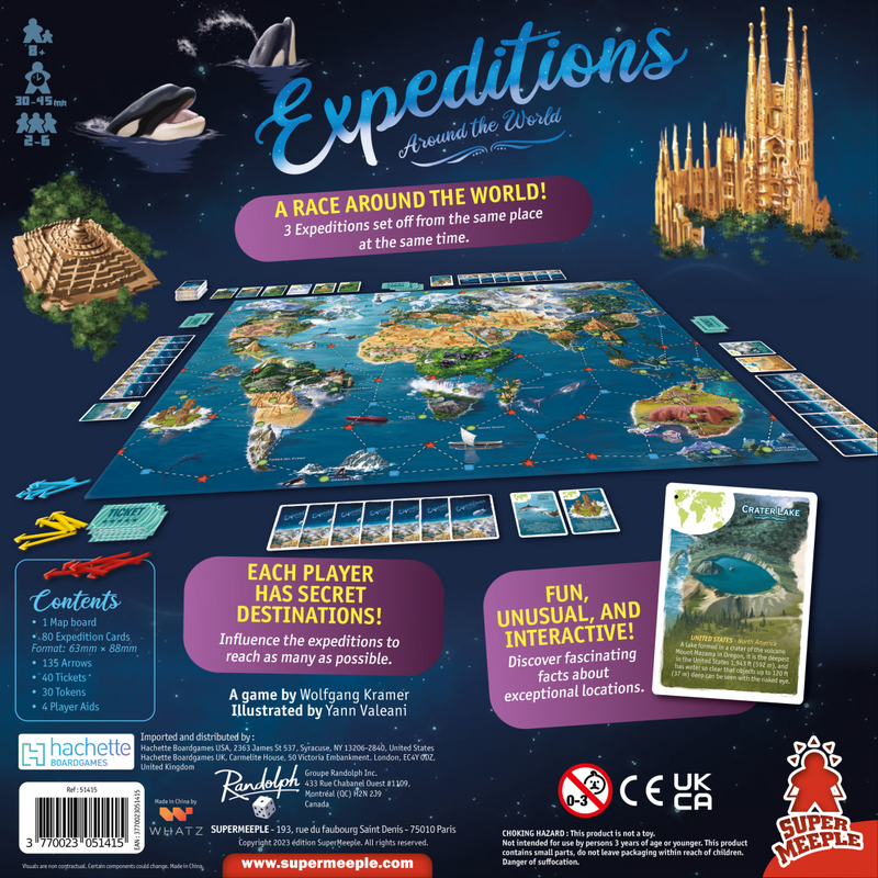 Expeditions: Around the World-Board Game-Ashdown Gaming