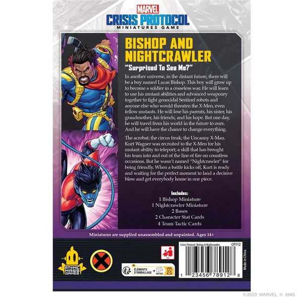 Marvel Crisis Protocol - Bishop and Nightcrawler-Ashdown Gaming