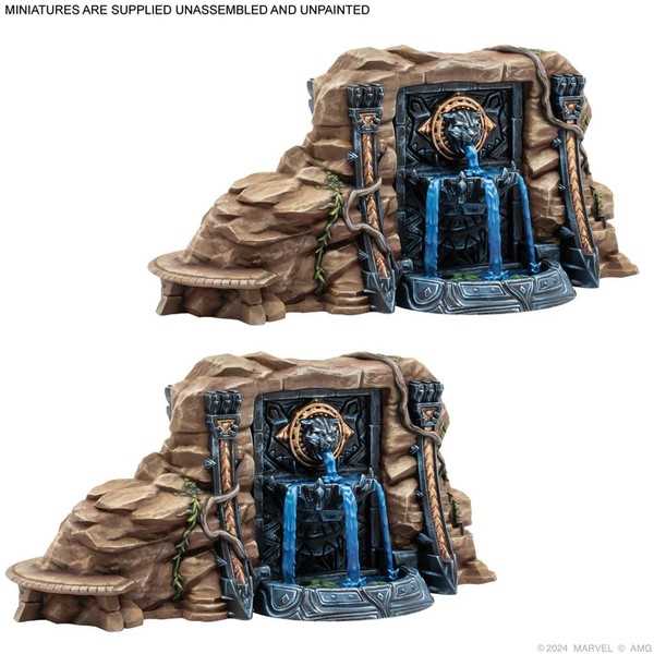 Marvel Crisis Protocol - Icons of the Beast Terrain Pack-Ashdown Gaming
