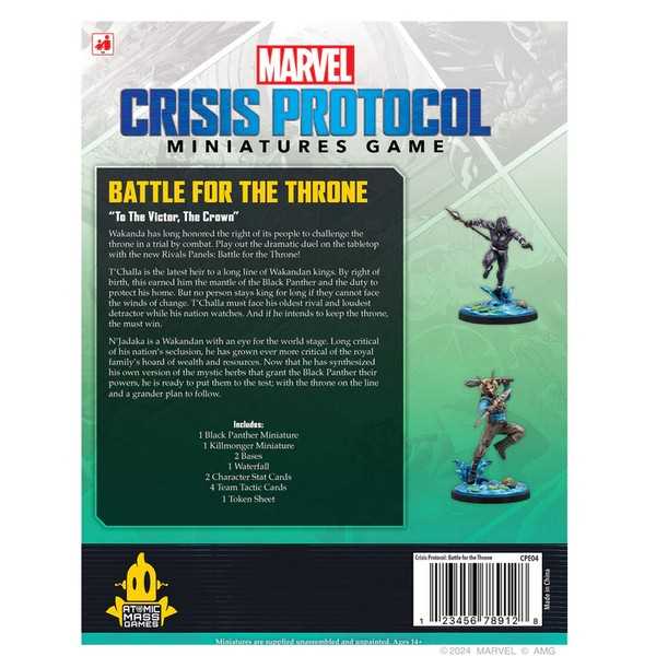 Marvel Crisis Protocol: Battle for the Throne-Boxed Set-Ashdown Gaming