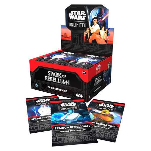 Star Wars Unlimited - Spark of Rebellion: Booster Box-Collectible Trading Cards-Ashdown Gaming