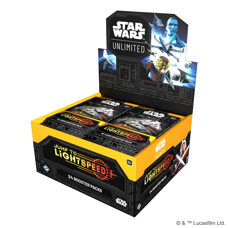 Star Wars Unlimited - Jump to Lightspeed: Booster Box-Collectible Trading Cards-Ashdown Gaming