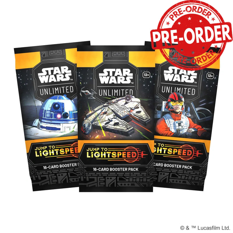 Star Wars Unlimited - Jump to Lightspeed: Booster Pack-Collectible Trading Cards-Ashdown Gaming