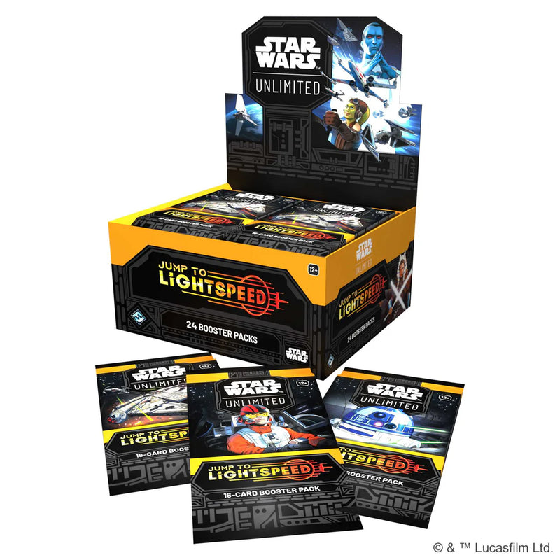 Star Wars Unlimited - Jump to Lightspeed: Booster Box-Collectible Trading Cards-Ashdown Gaming