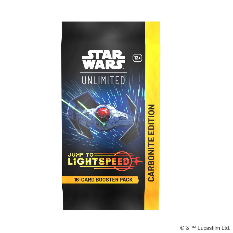 Star Wars Unlimited - Jump to Lightspeed: Carbonite Booster Pack-Collectible Trading Cards-Ashdown Gaming