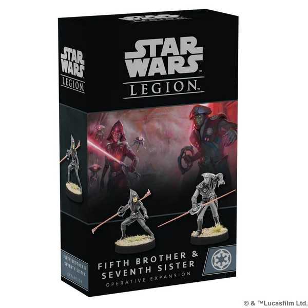 Star Wars Legion: Fifth Brother and Seventh Sister Operative Expansion-Operative-Ashdown Gaming