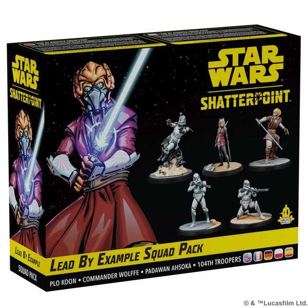 Star Wars Shatterpoint: Lead by Example Squad Pack-Boxed Set-Ashdown Gaming
