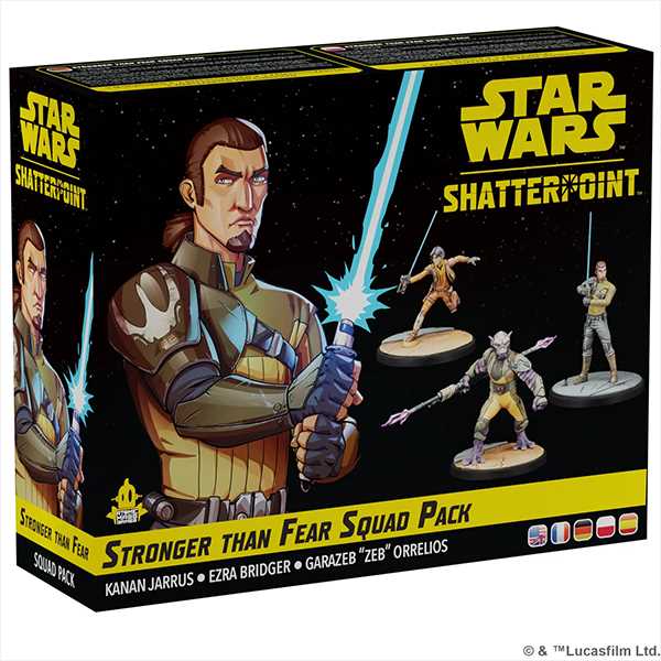 Star Wars Shatterpoint: Stronger than Fear Squad Pack-Boxed Set-Ashdown Gaming