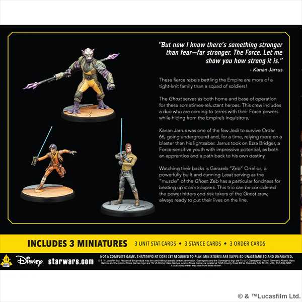 Star Wars Shatterpoint: Stronger than Fear Squad Pack-Boxed Set-Ashdown Gaming