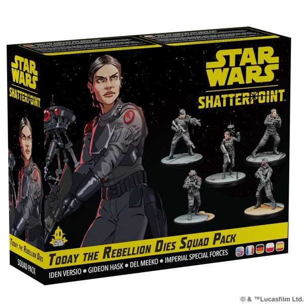 Star Wars Shatterpoint: Today the Rebellion Dies Squad Pack-Boxed Set-Ashdown Gaming