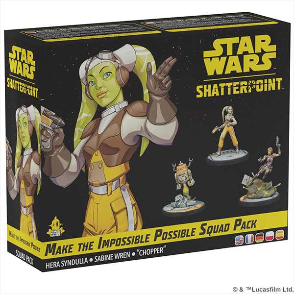 Star Wars Shatterpoint: Make the Impossible Possible Squad Pack-Boxed Set-Ashdown Gaming