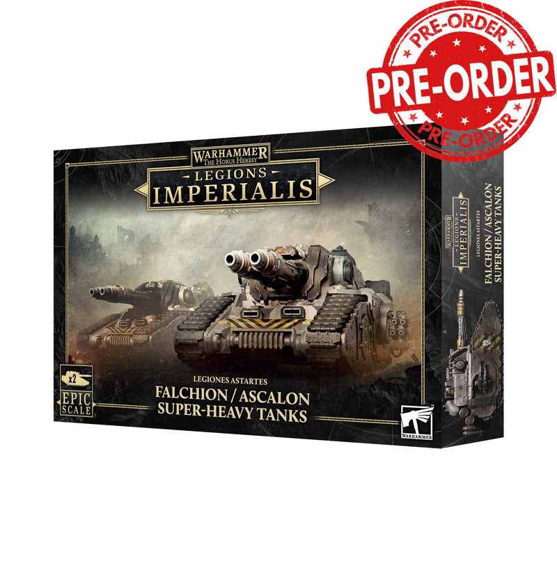 Legions Imperialis - Falchion/Ascalon Super-heavy Tanks-Boxed Set-Ashdown Gaming