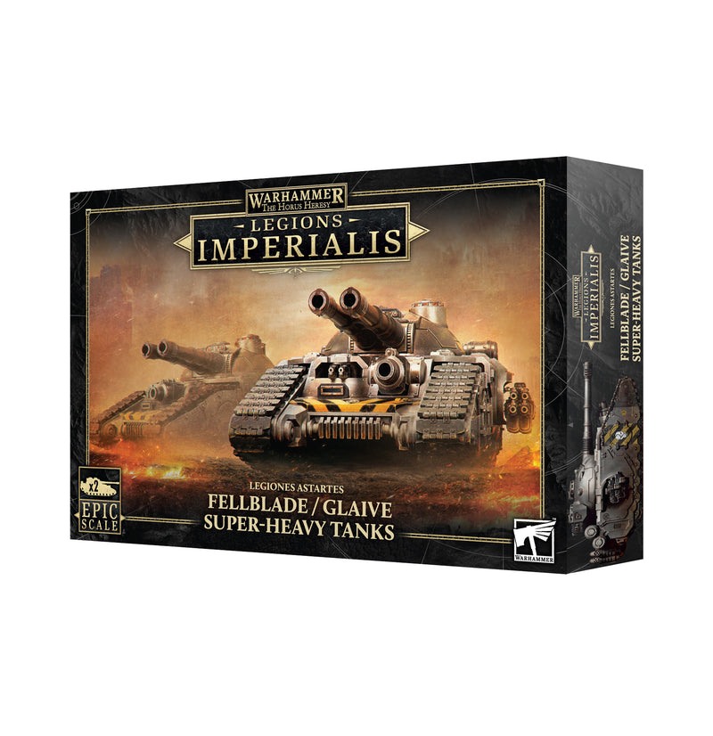 Legions Imperialis - Fellblade/Glaive Super-heavy Tanks-Boxed Set-Ashdown Gaming
