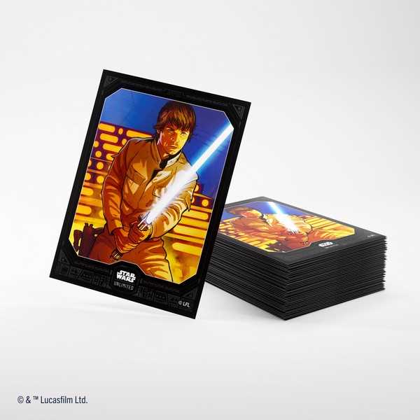 Star Wars Unlimited - Art Sleeves: Luke Skywalker-Collectible Trading Cards-Ashdown Gaming