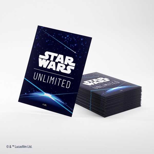 Star Wars Unlimited - Art Sleeves: Space Blue-Collectible Trading Cards-Ashdown Gaming