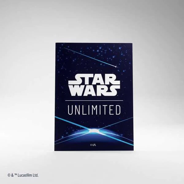 Star Wars Unlimited - Art Sleeves: Space Blue-Collectible Trading Cards-Ashdown Gaming
