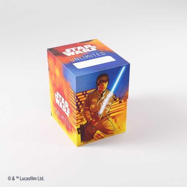 Star Wars Unlimited - Soft Crate: Luke/Vader-Collectible Trading Cards-Ashdown Gaming