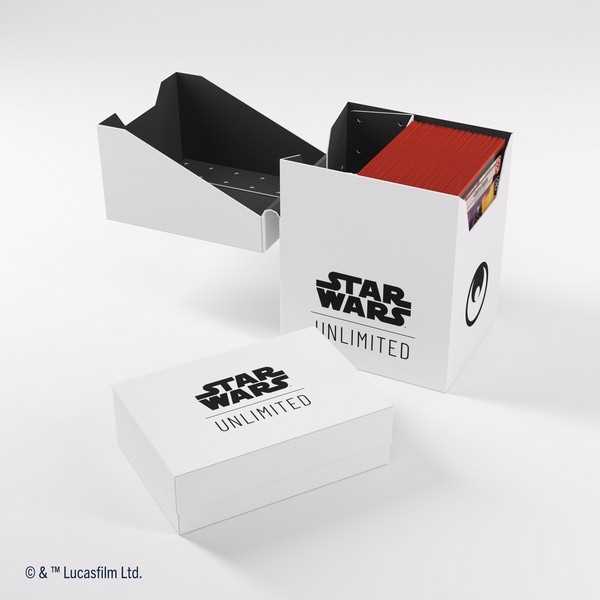 Star Wars Unlimited - Soft Crate: White/Black-Collectible Trading Cards-Ashdown Gaming
