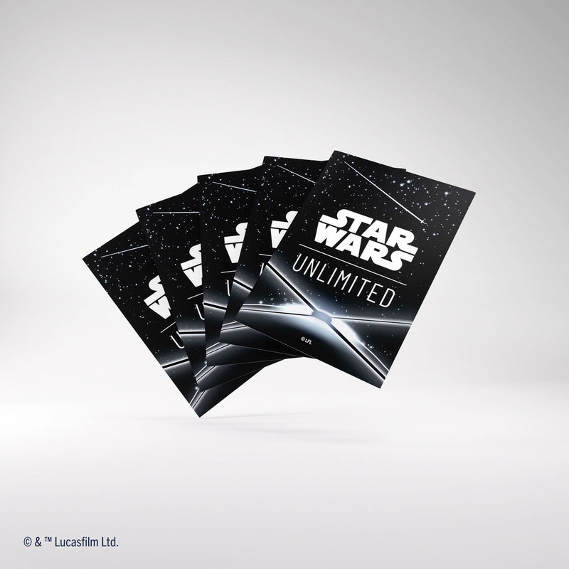 Star Wars Unlimited - Art Sleeves: Space Black-Collectible Trading Cards-Ashdown Gaming