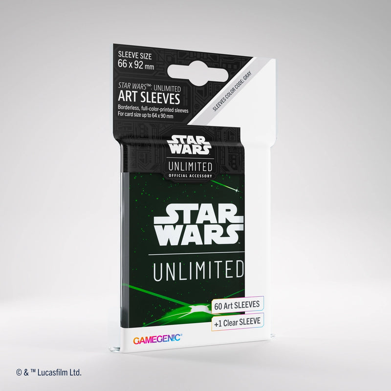 Star Wars Unlimited - Art Sleeves: Space Green-Collectible Trading Cards-Ashdown Gaming