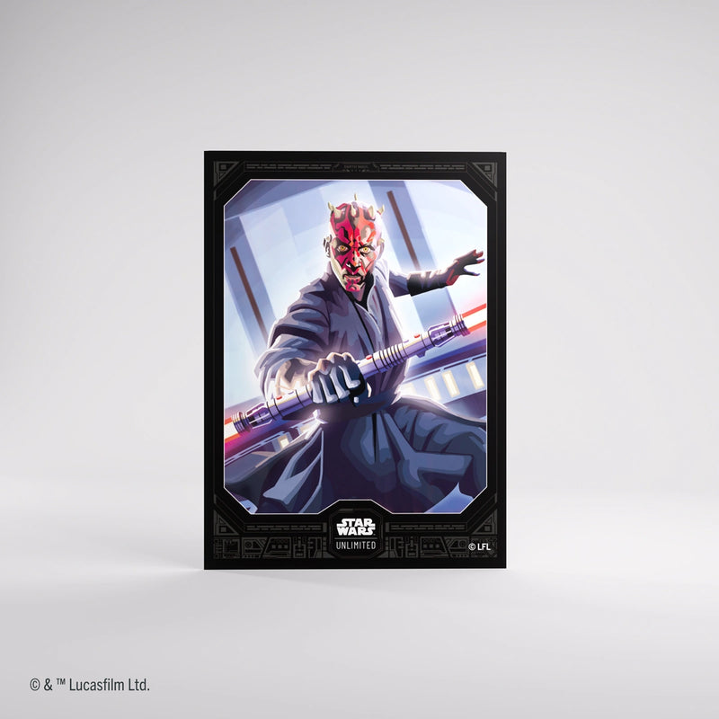 Star Wars Unlimited - Art Sleeves: Darth Maul-Collectible Trading Cards-Ashdown Gaming