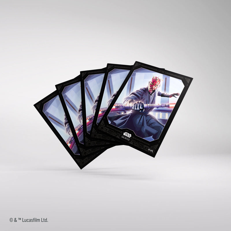 Star Wars Unlimited - Art Sleeves: Darth Maul-Collectible Trading Cards-Ashdown Gaming