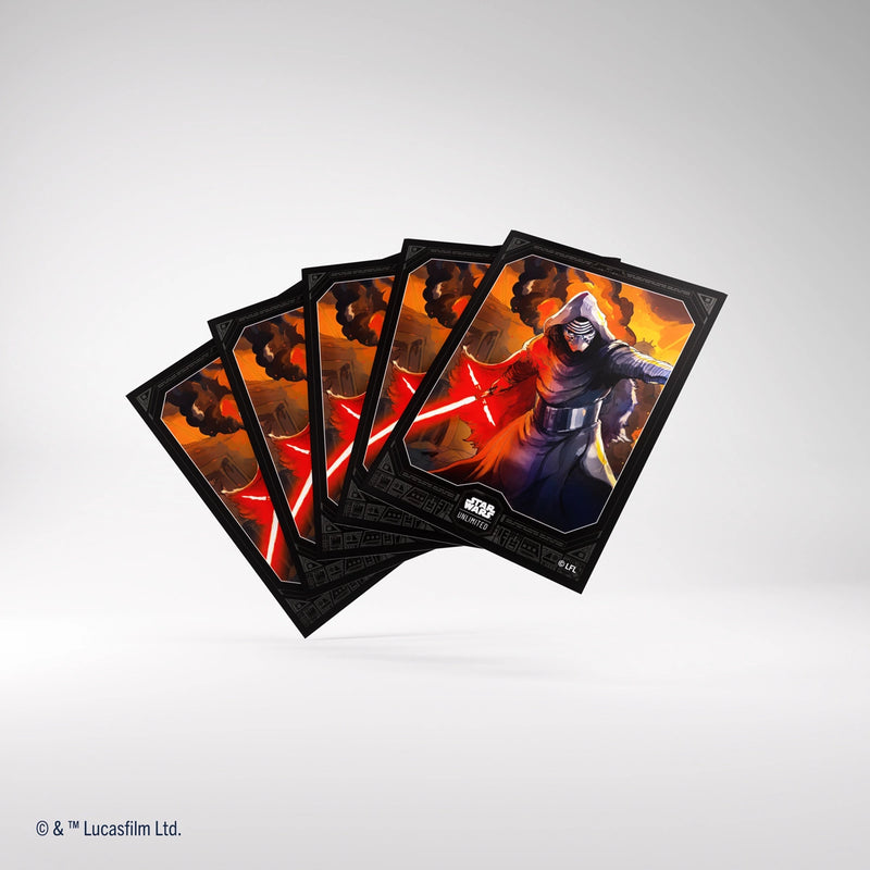 Star Wars Unlimited - Art Sleeves: Kylo Ren-Collectible Trading Cards-Ashdown Gaming