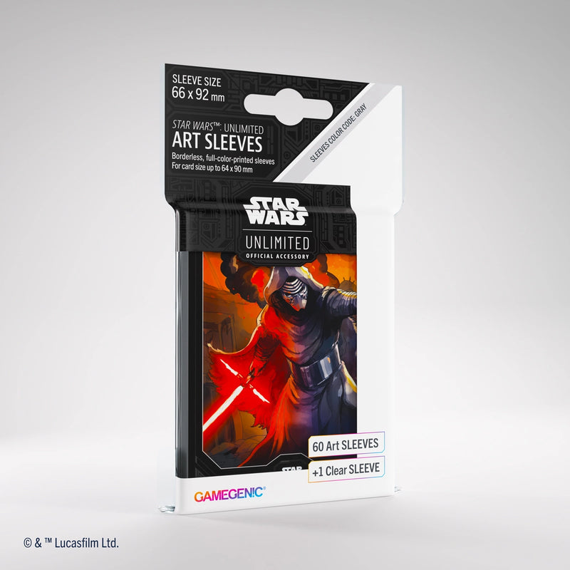 Star Wars Unlimited - Art Sleeves: Kylo Ren-Collectible Trading Cards-Ashdown Gaming