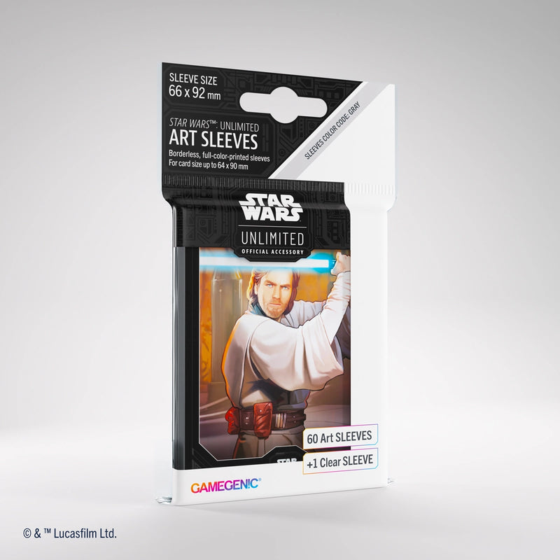 Star Wars Unlimited - Art Sleeves: Obi-Wan Kenobi-Collectible Trading Cards-Ashdown Gaming