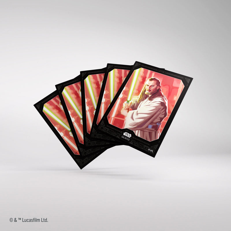 Star Wars Unlimited - Art Sleeves: Qui-Gon Jinn-Collectible Trading Cards-Ashdown Gaming