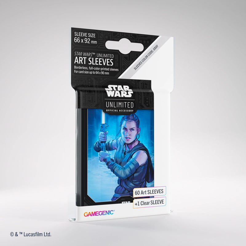 Star Wars Unlimited - Art Sleeves: Rey-Collectible Trading Cards-Ashdown Gaming