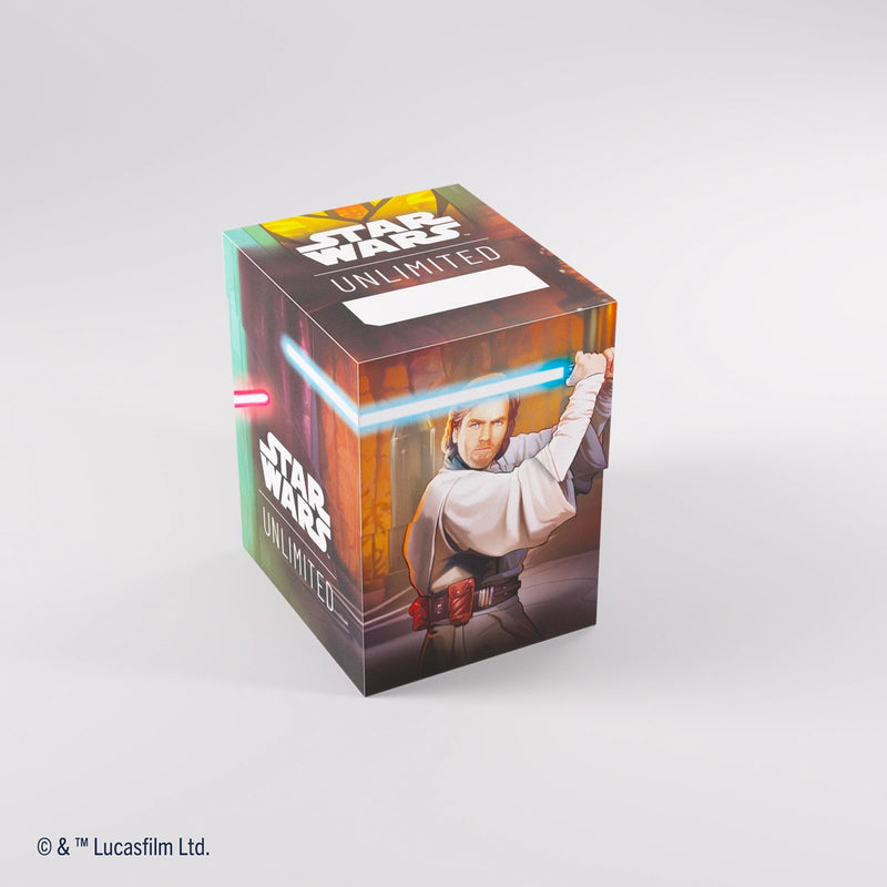 Star Wars Unlimited - Soft Crate: Obi-Wan/Maul-Collectible Trading Cards-Ashdown Gaming