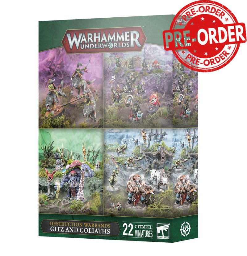Warhammer Underworlds - Gitz and Goliaths-Ashdown Gaming