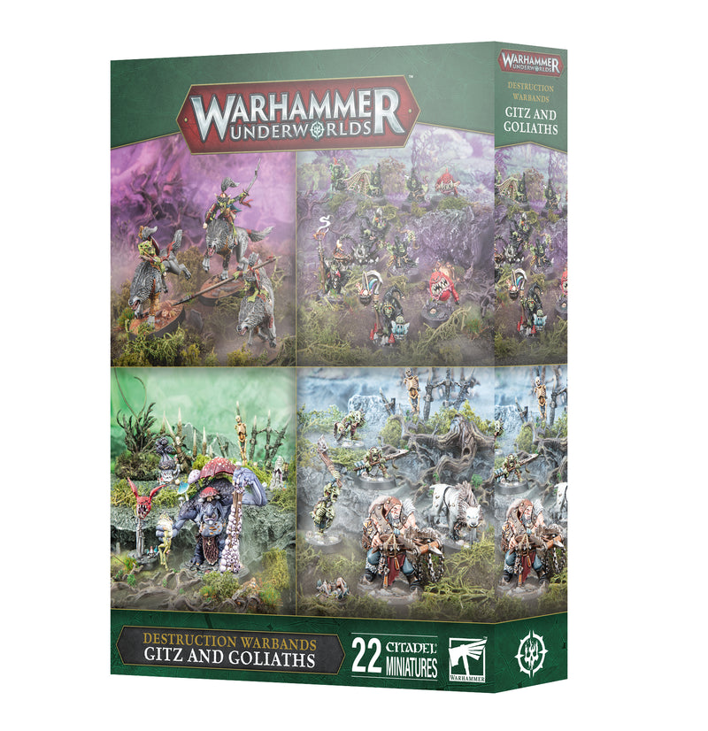 Warhammer Underworlds - Gitz and Goliaths-Ashdown Gaming