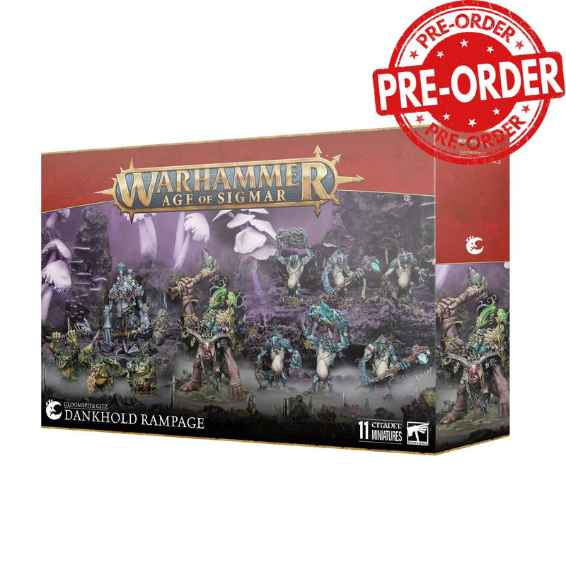 Gloomspite Gitz - Dankhold Rampage-Boxed Set-Ashdown Gaming
