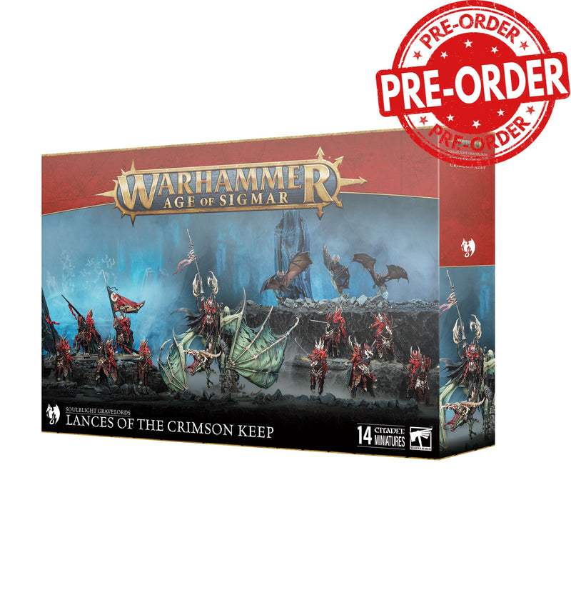 Soulblight Gravelords - Lances of the Crimson Keep-Boxed Set-Ashdown Gaming
