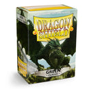 Dragon Shield Classic Sleeves: Green (100c)-Ashdown Gaming